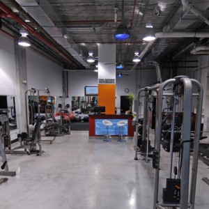 The personal training studio